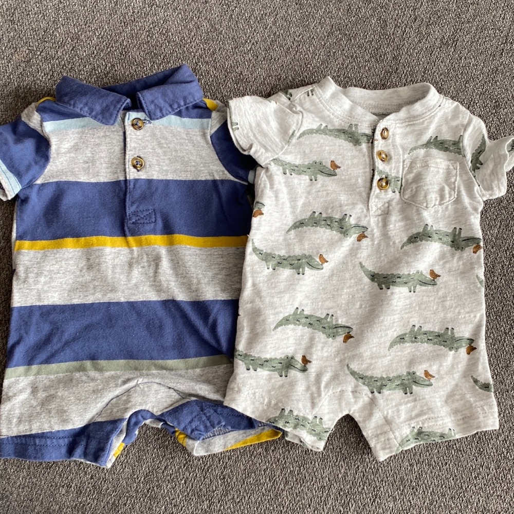 Carter’s Newborn Rompers